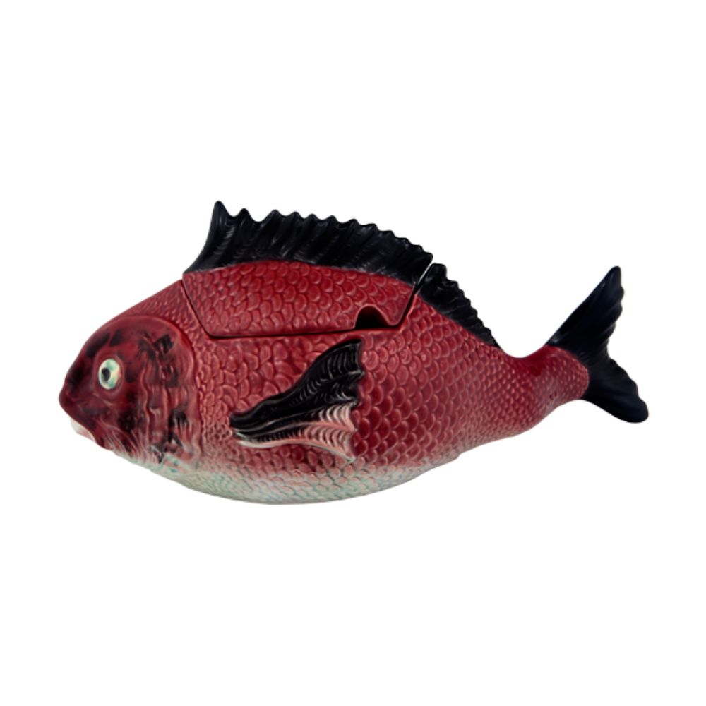 Bordallo Pinheiro Fish tureen 3.49 qt.