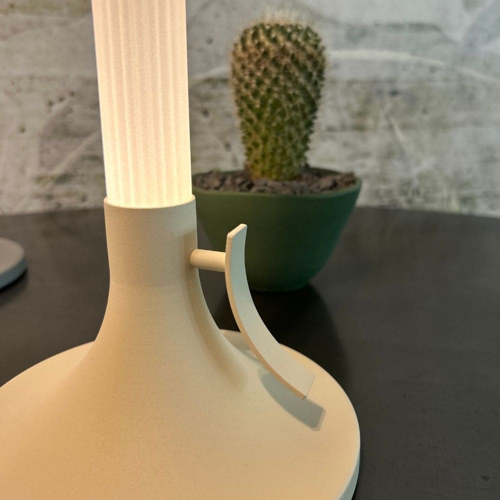 Sch?nhuber Franchi White Lies LED portable table lamp