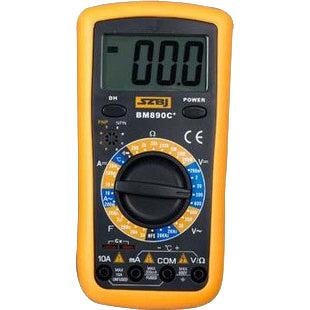 B&M BM890C+ AC/DC 10 Amp Digital Multimeter