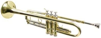 Hisonic Signature Series 2110L Bb Trumpet with Case, Brass Finish
