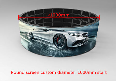 Round LED Display Screen