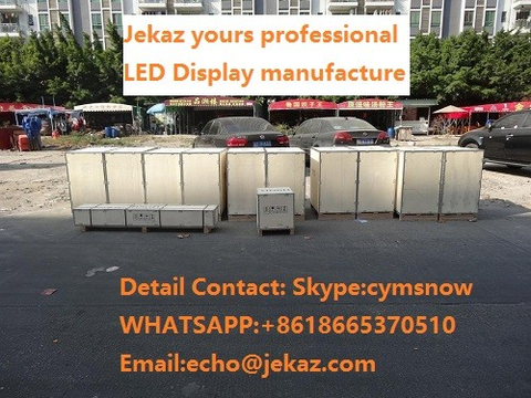 Bulk Delivery of Jekaz LED video wall
