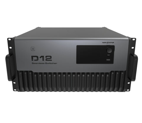 Video Switcher D12 Seamless Switcher Real 4K 8K Video Switcher