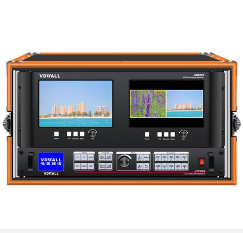 Vdwall LVP7000 + LBM808 Set Multi-window Video Wall Processor+monitor