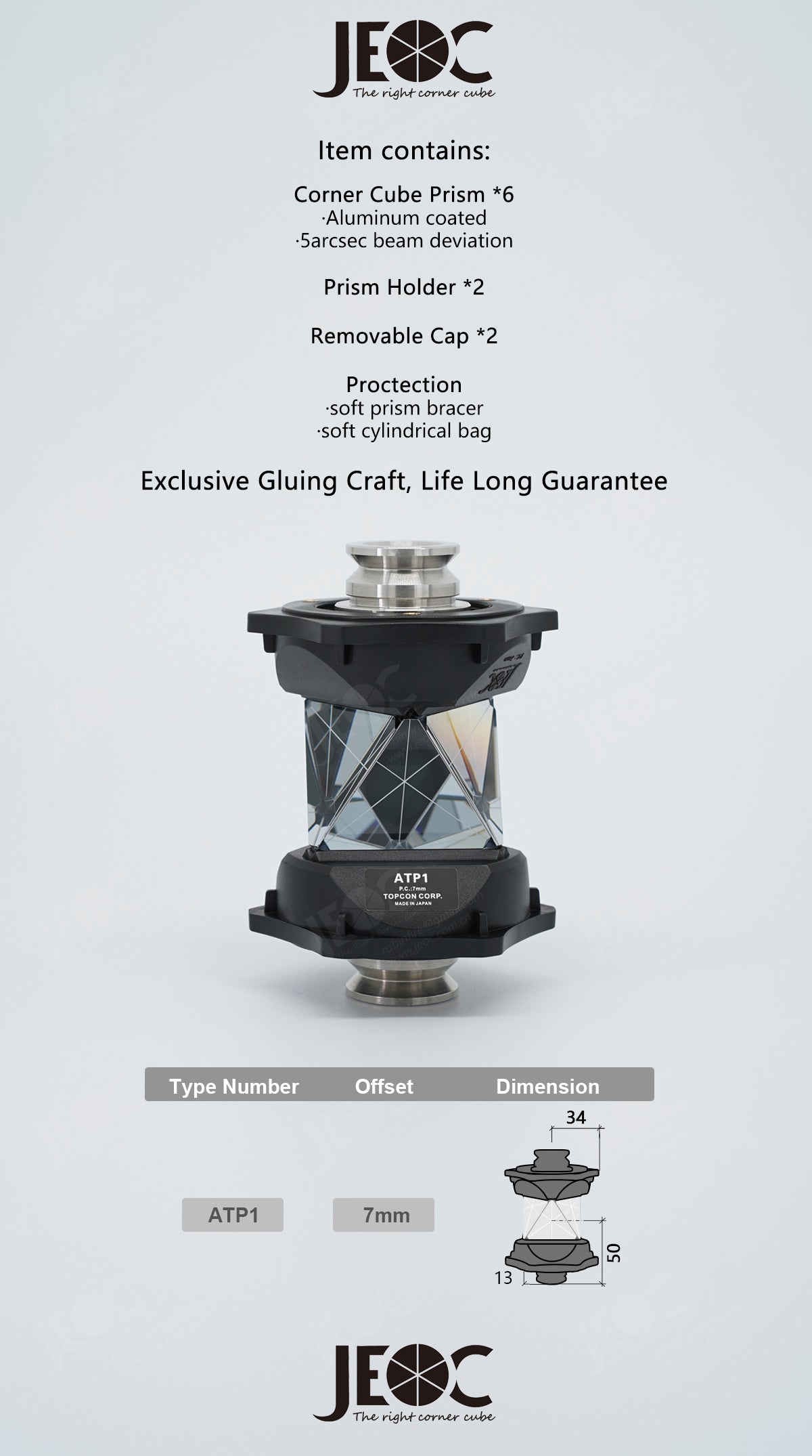 Jeoc Atp1 360 Degree Reflective Prism For Topcon Sokkia Total Statio Jeoc Surveying Accessories Jeoc Atp1 360 Degree Reflective Prism For Topcon Sokkia Total Statio Jeoc Surveying Accessories