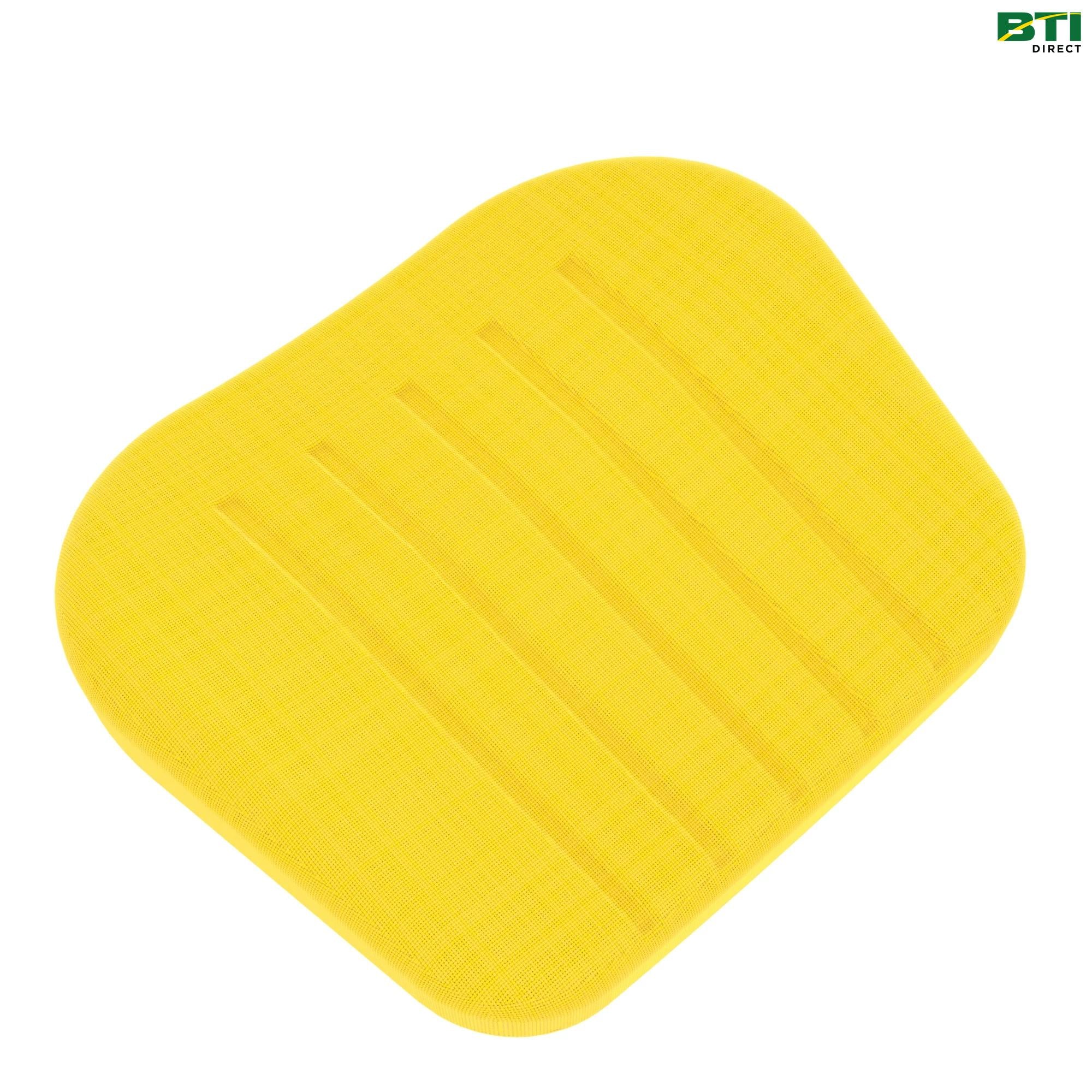 AL116992: Seat Bottom Yellow Vinyl Cushion