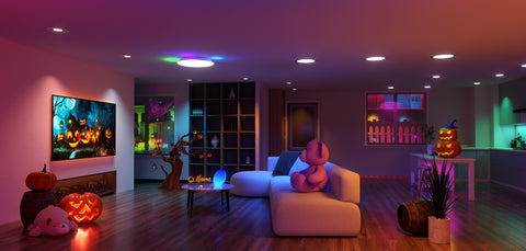 UFO Smart Ceiling Light with RGBAI Ambiance Backlight