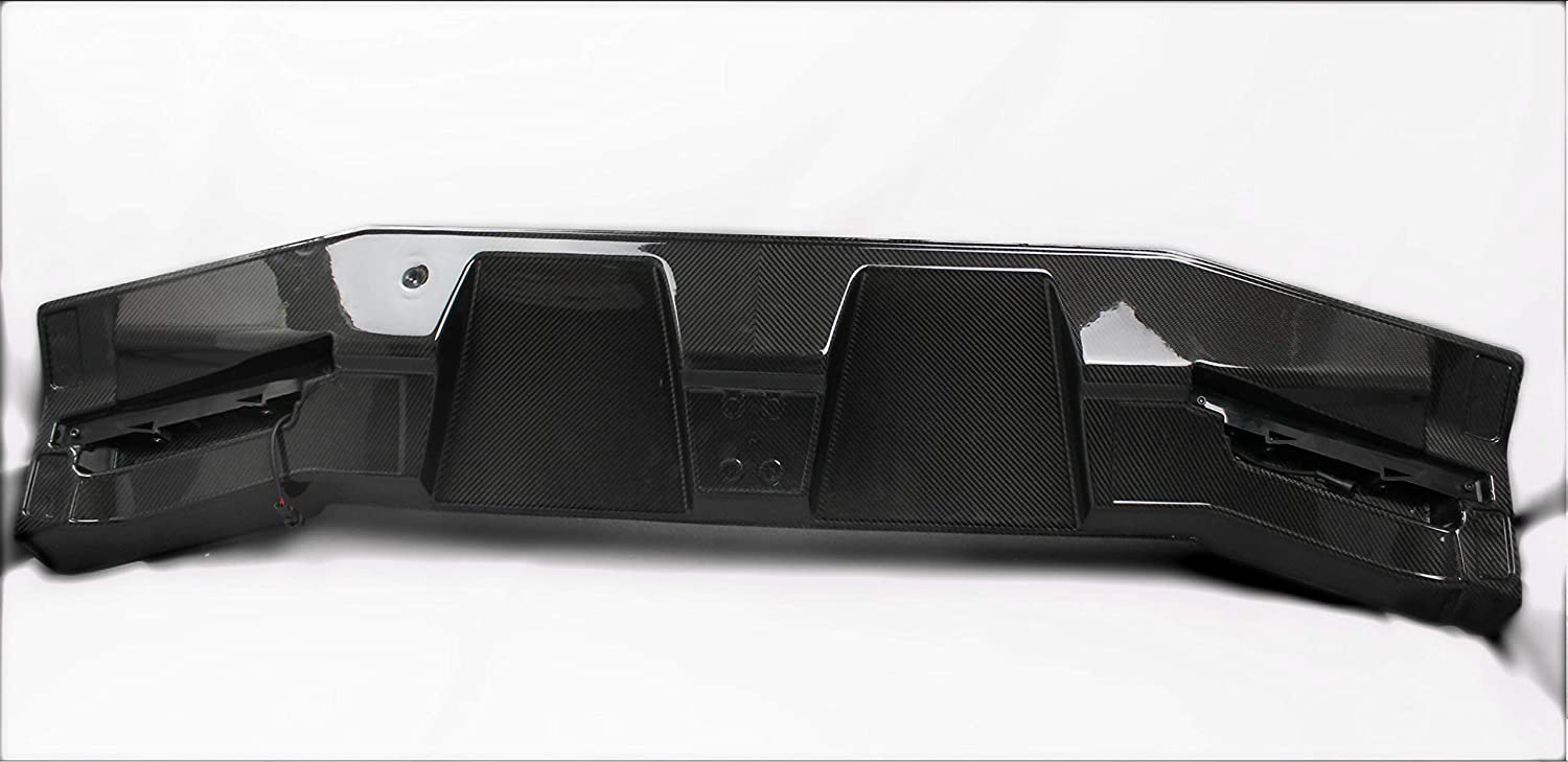 6x6 4x4 Squared Brabus Front Roof Carbon Spoiler with LEDs for Mercedes W463 G Wagon