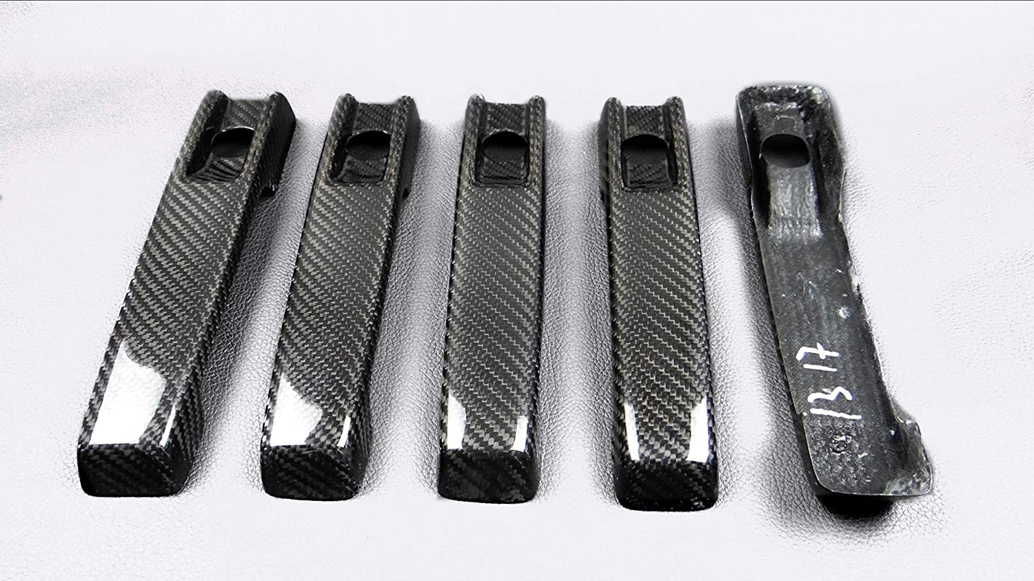 Carbon Door Handle Covers 5 pcs for Mercedes W463 G Wagon