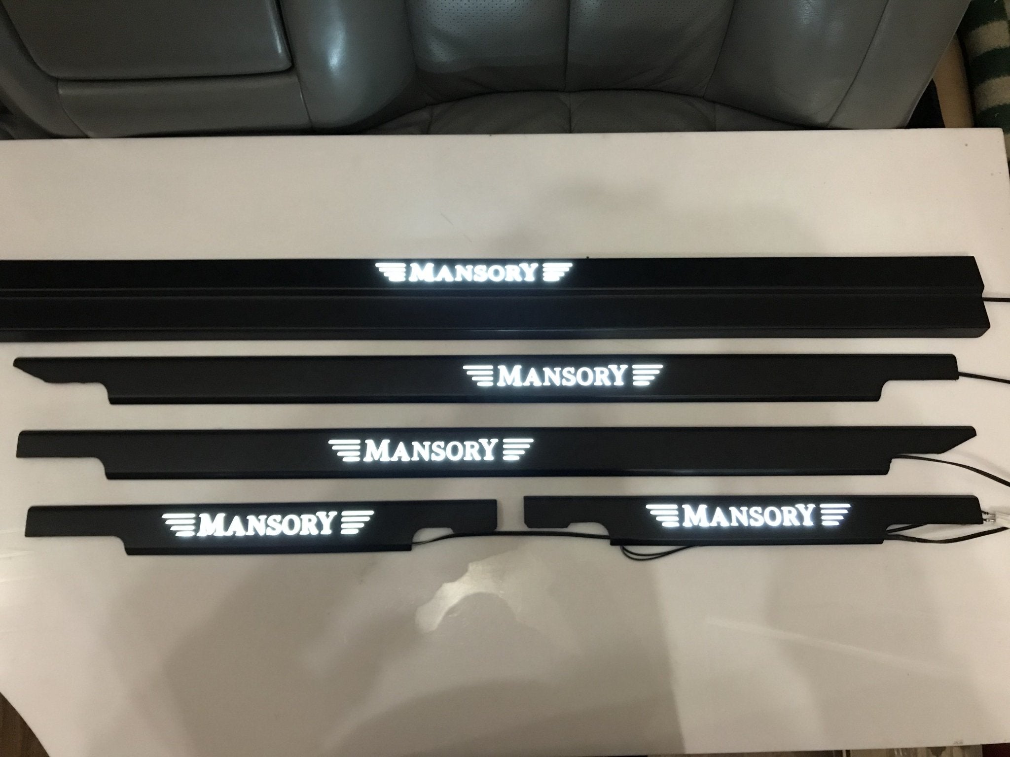 Mansory LED Illuminated Door Sills 4 or 5 pcs for Mercedes-Benz G-Class W463