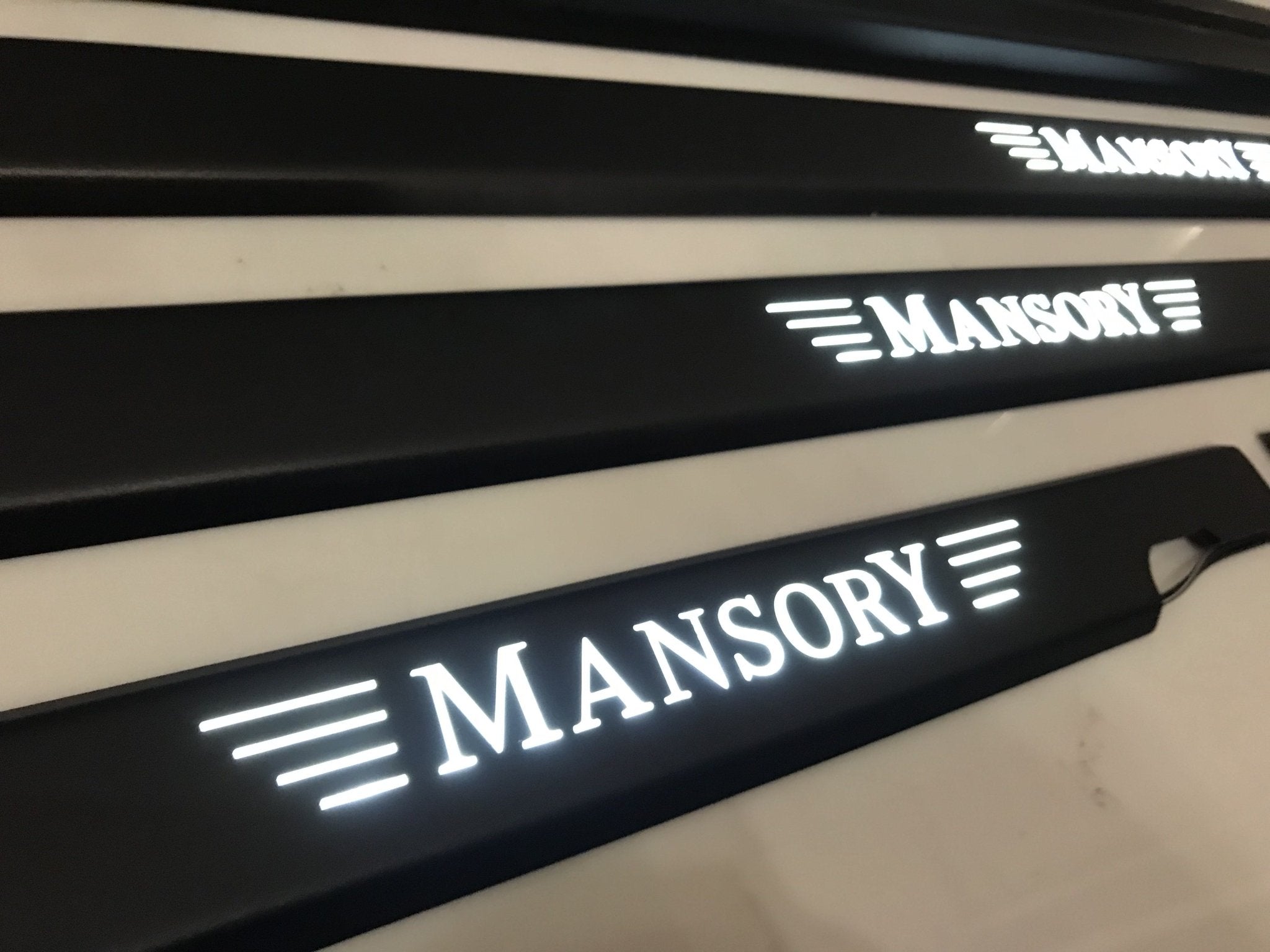 Mansory LED Illuminated Door Sills 4 or 5 pcs for Mercedes-Benz G-Class W463