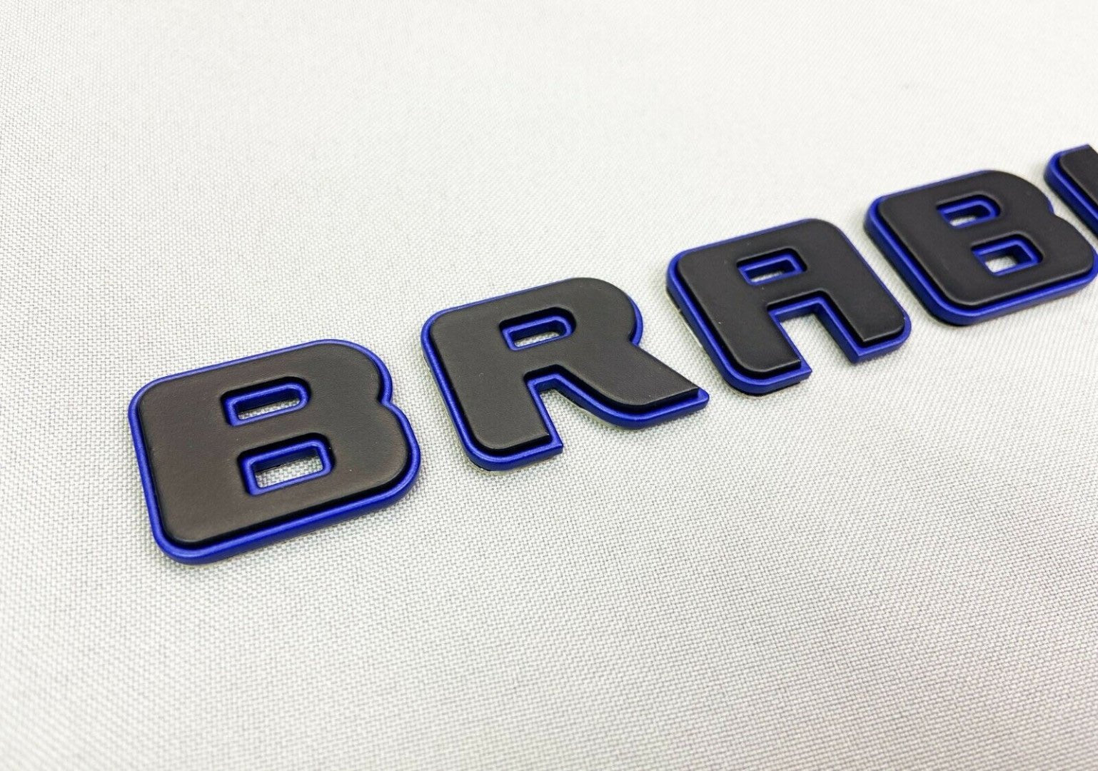 Metal Brabus ROCKET blue black emblems badges set for Mercedes-Benz G-Class W463 W463A