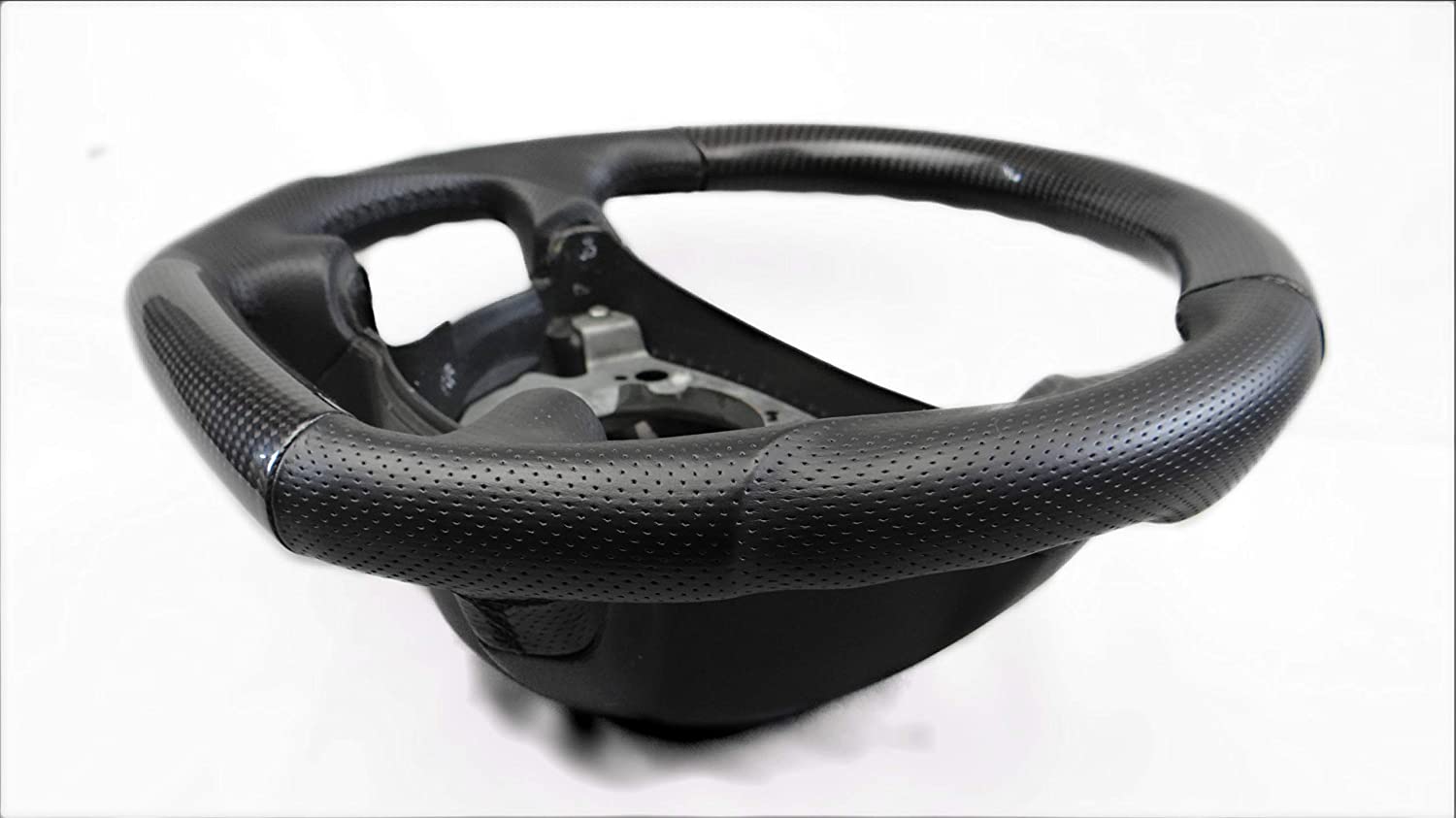 Steering Wheel Carbon Fiber Leather for Mercedes-Benz W211 W463 W219