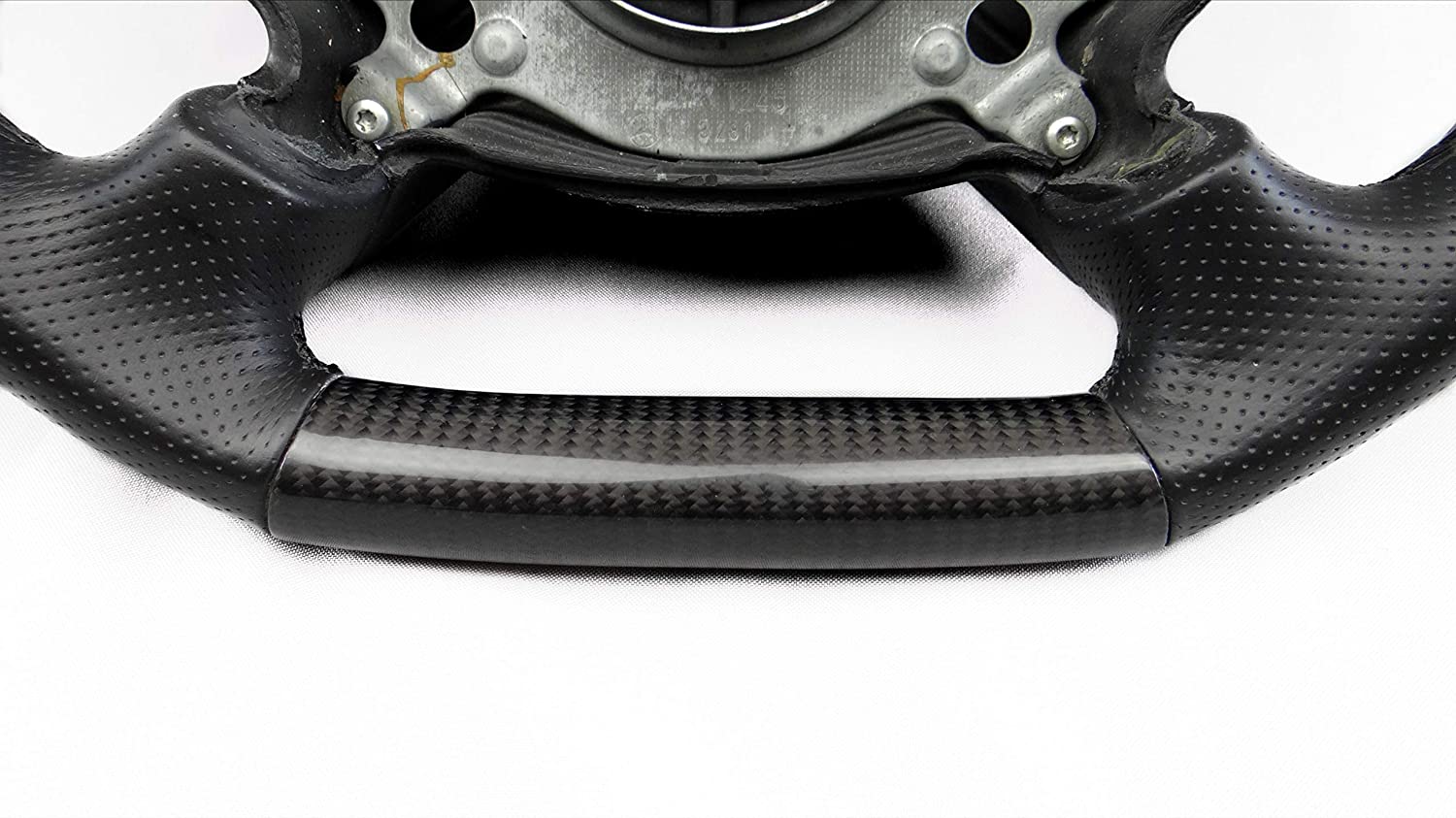 Steering Wheel Carbon Fiber Leather for Mercedes-Benz W211 W463 W219