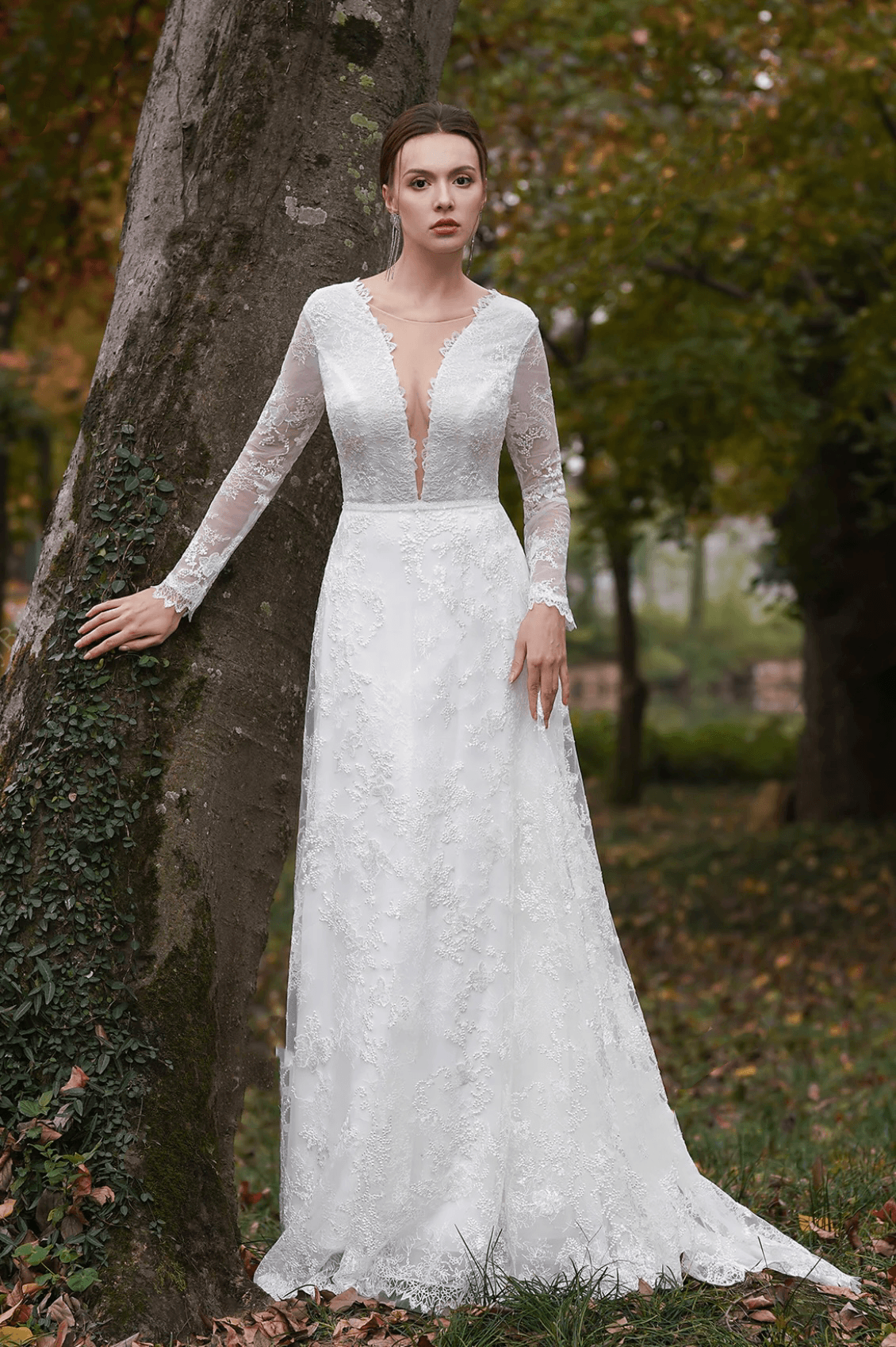 Ripple Patterned Boho Sheath Light Ivory Spaghetti Straps Sweetheart Lace Wedding Dress - Plus Size