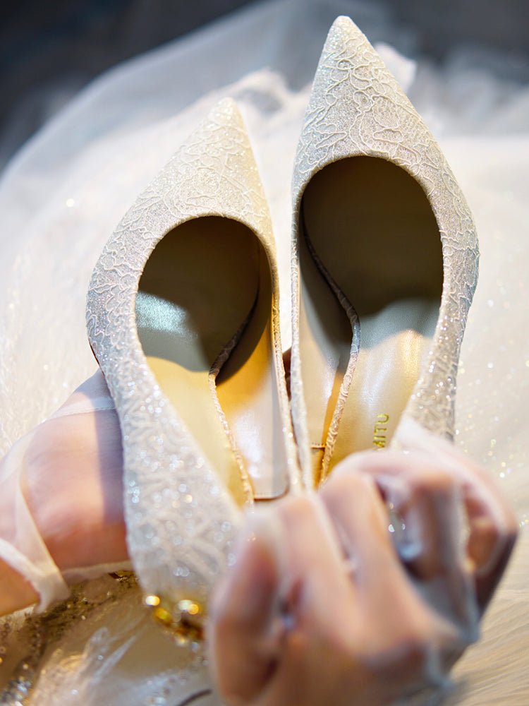 Royal Bridal Heels