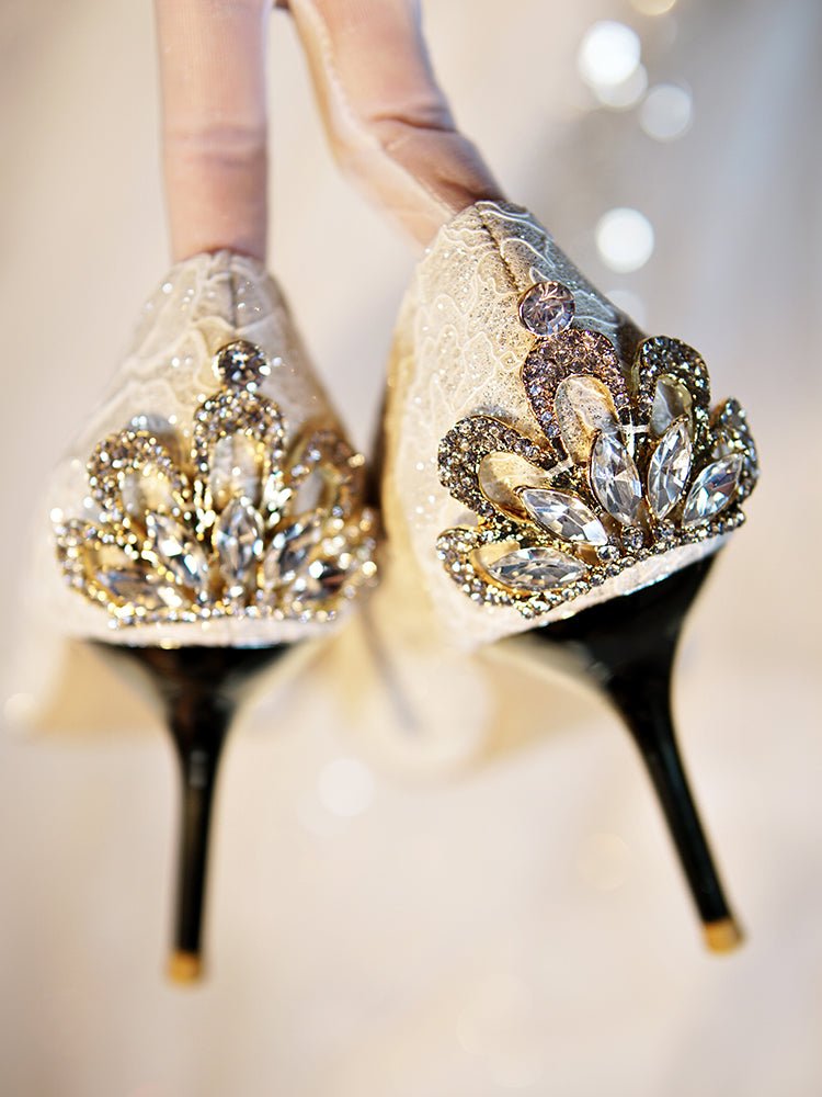 Royal Bridal Heels