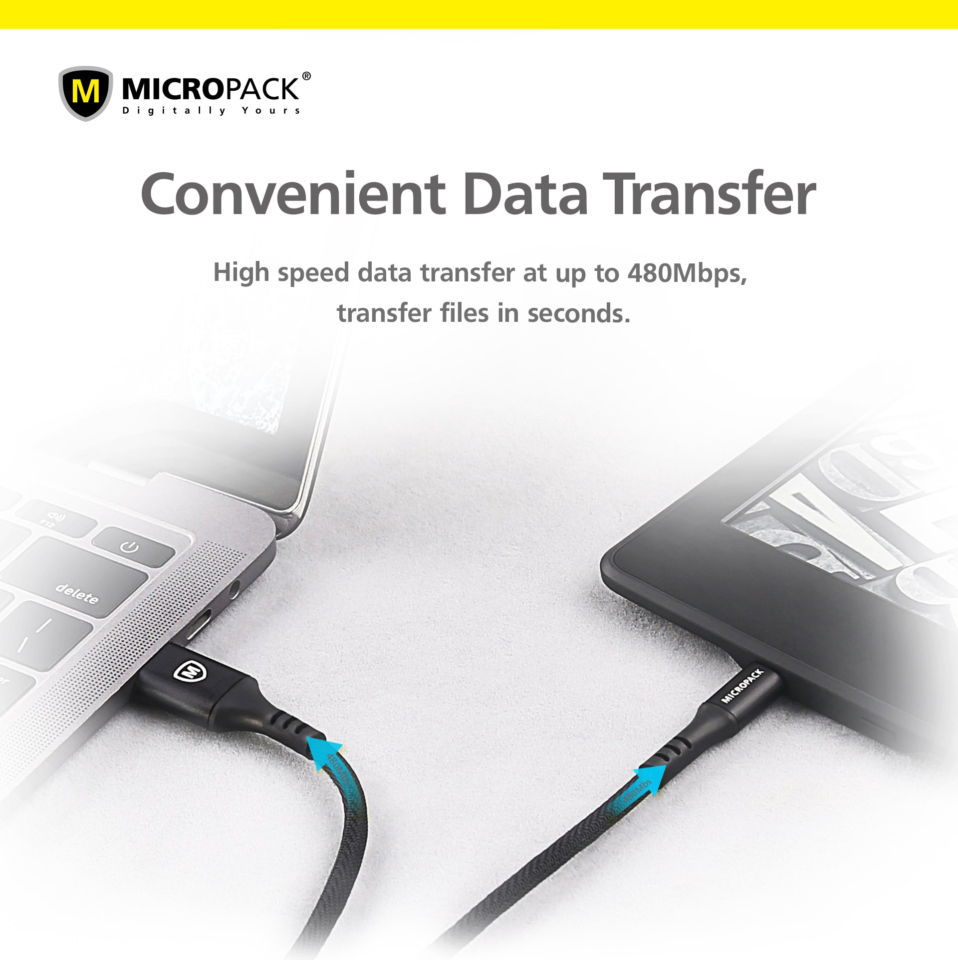 USB-A to Micro USB Cable Charge & Sync MC-315