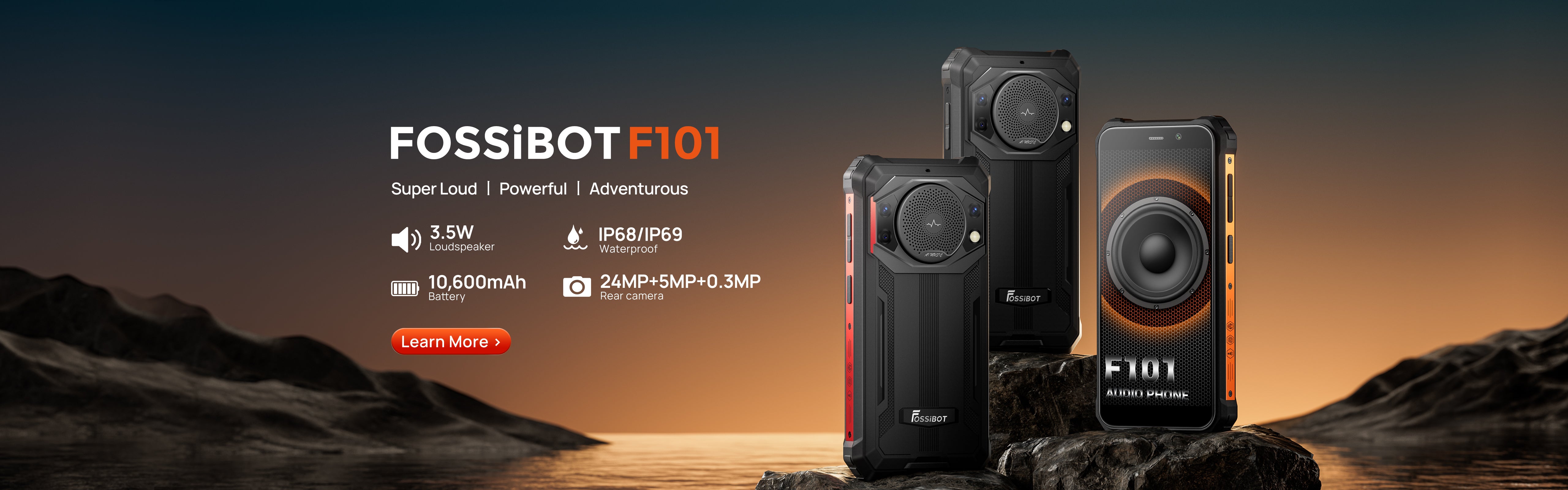 FOSSiBOT smartphones rugerizados