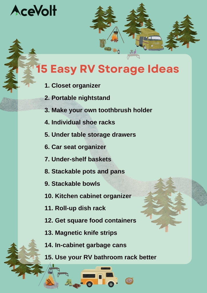 15 RV Storage Ideas