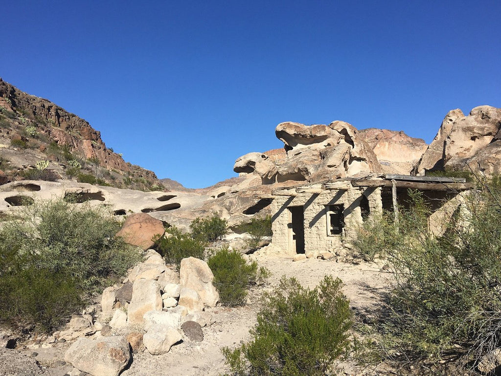 camping in Big Bend National Park with solar powered generator