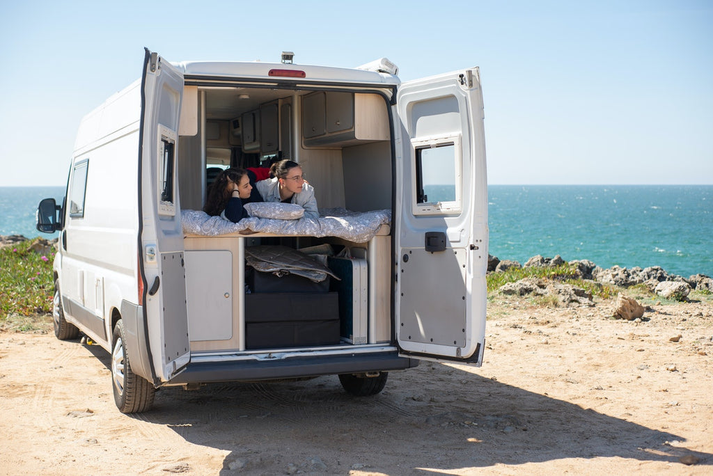 RV camping near beach