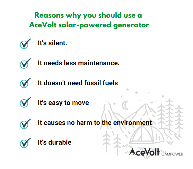 What are the benefits of a solar generator?