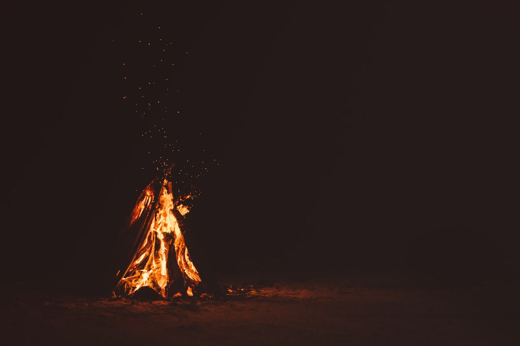 The teepee or cone fire