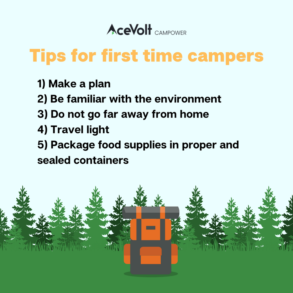 Tips for first time campers essential camping gear 
