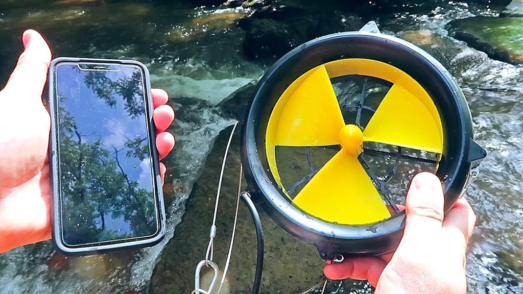 use Wind or Water Turbine to get electricity while camping