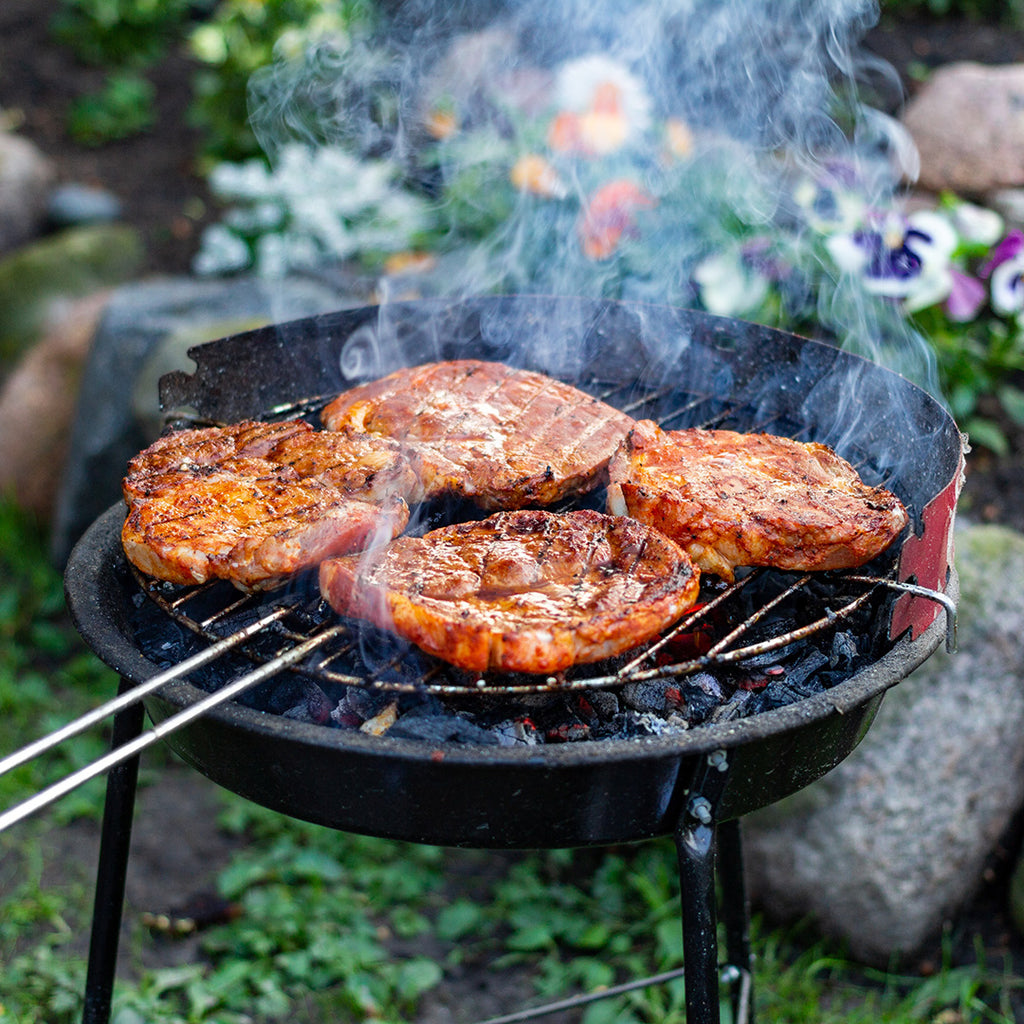 Food being toasting