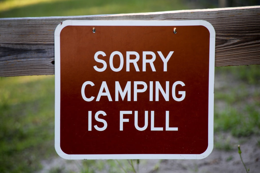 cabin camping reservation rules