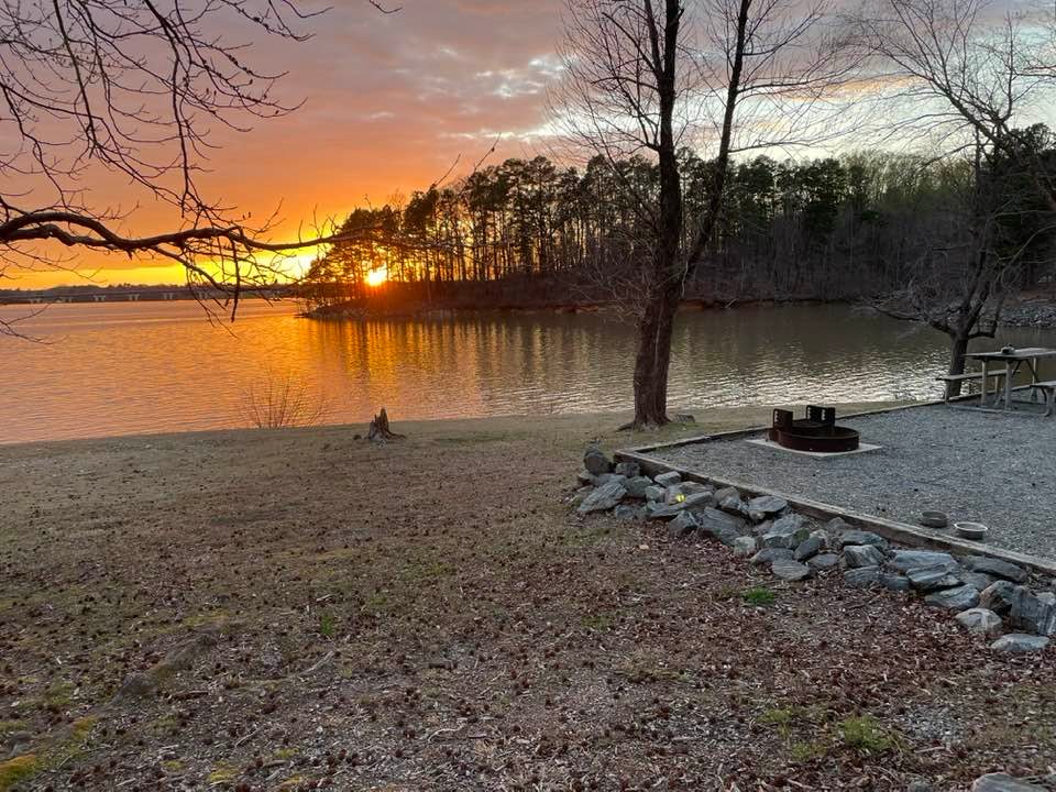 camping in Occoneechee State Park