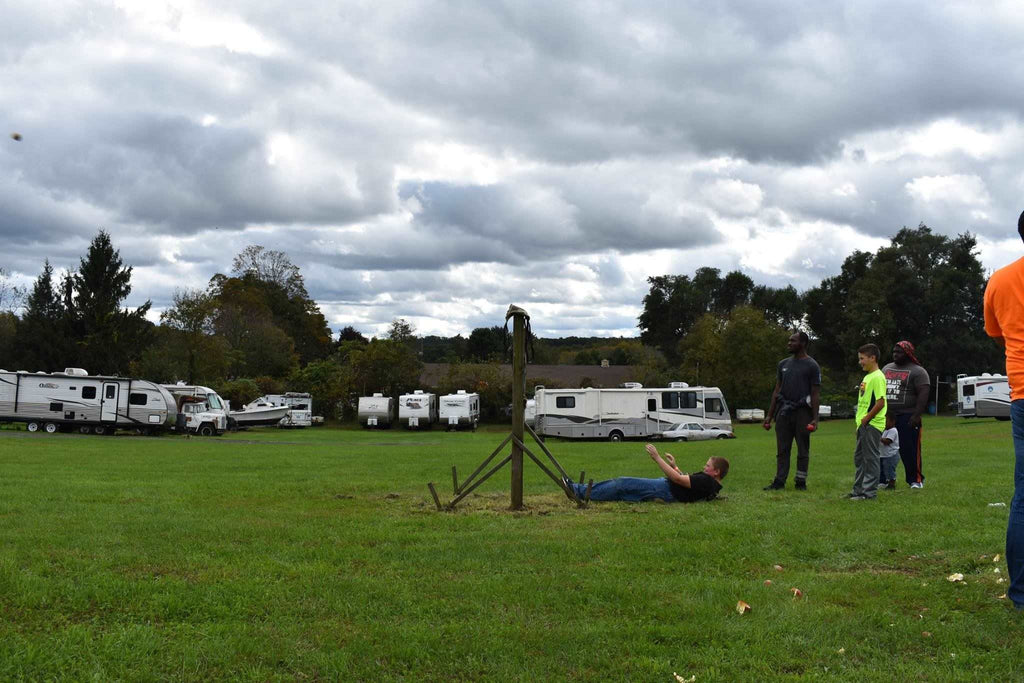 camping in triple brook camping resort