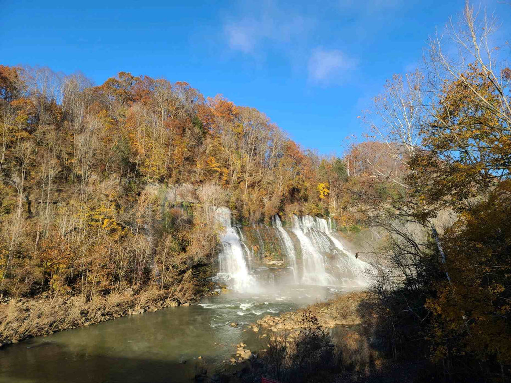 camping in Rock Island State Park 