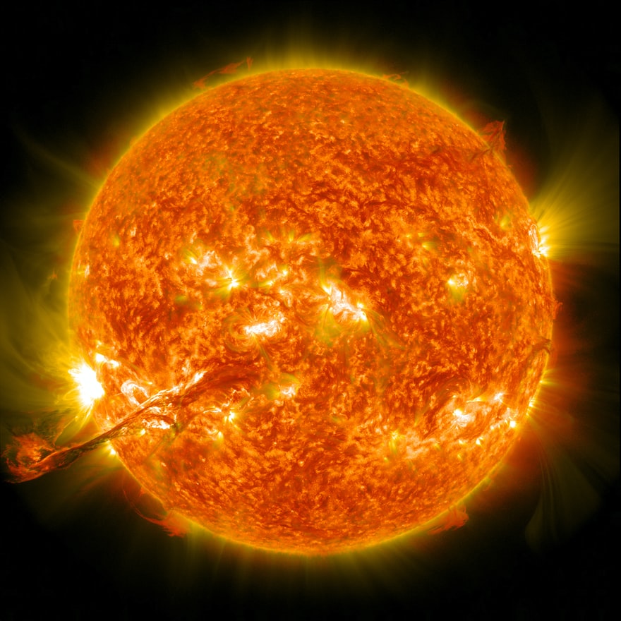 History of solar energy How old is the Sun