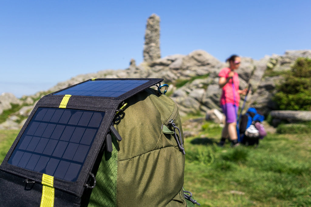 use Solar generator to get electricity while camping