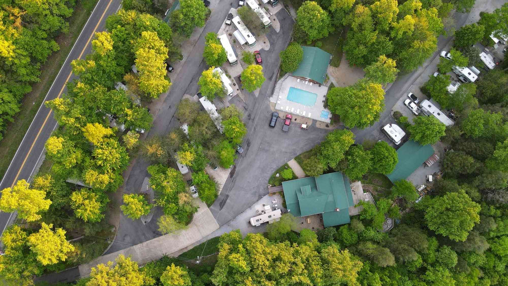 camping in smoky bear campground 