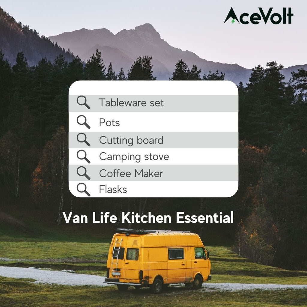van life kitchen essential