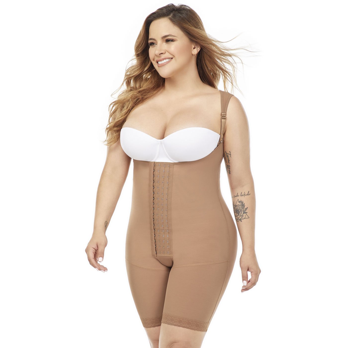 Open Bust Fajas Full Body Shapewear