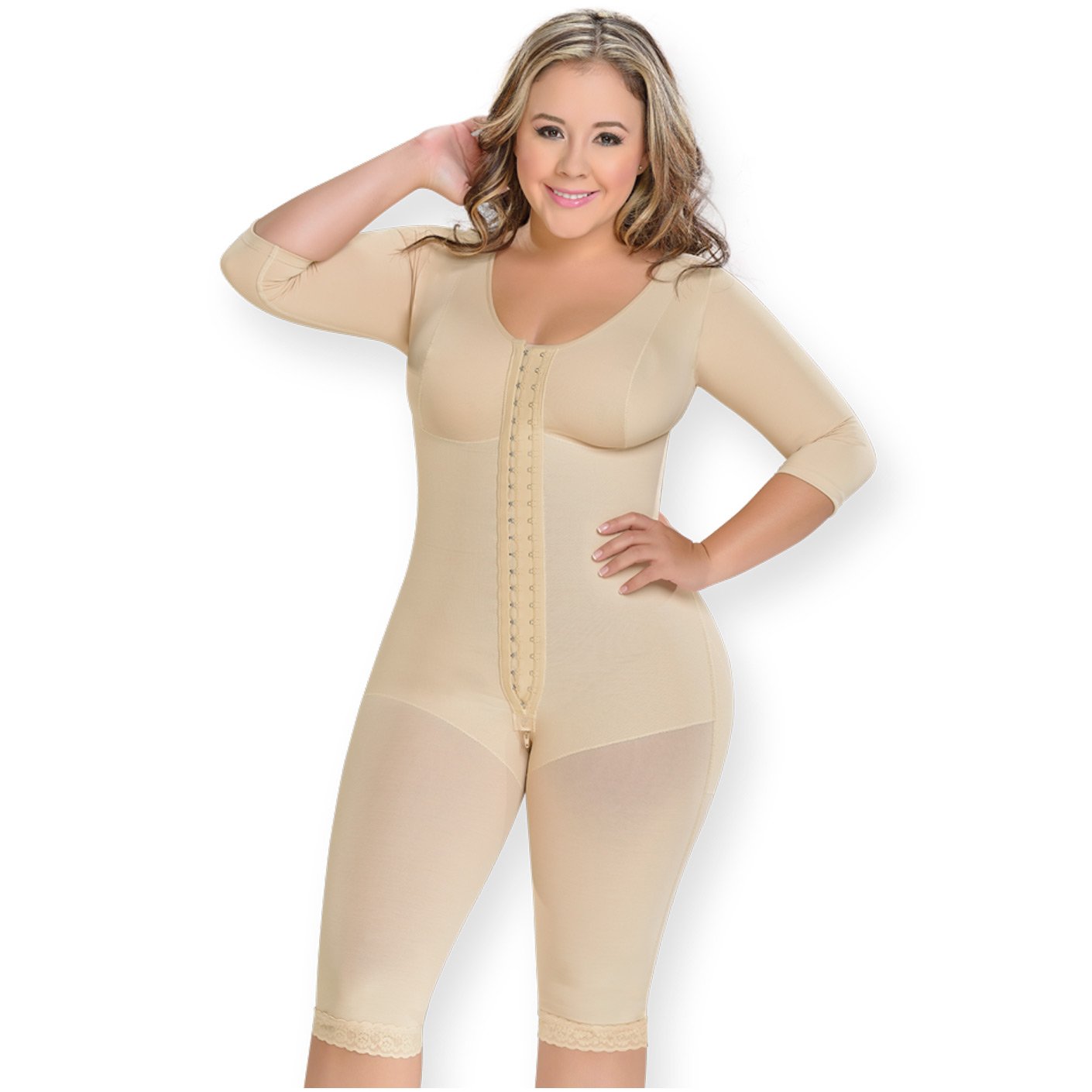 Full Body With Bra And Sleeves Shapewear