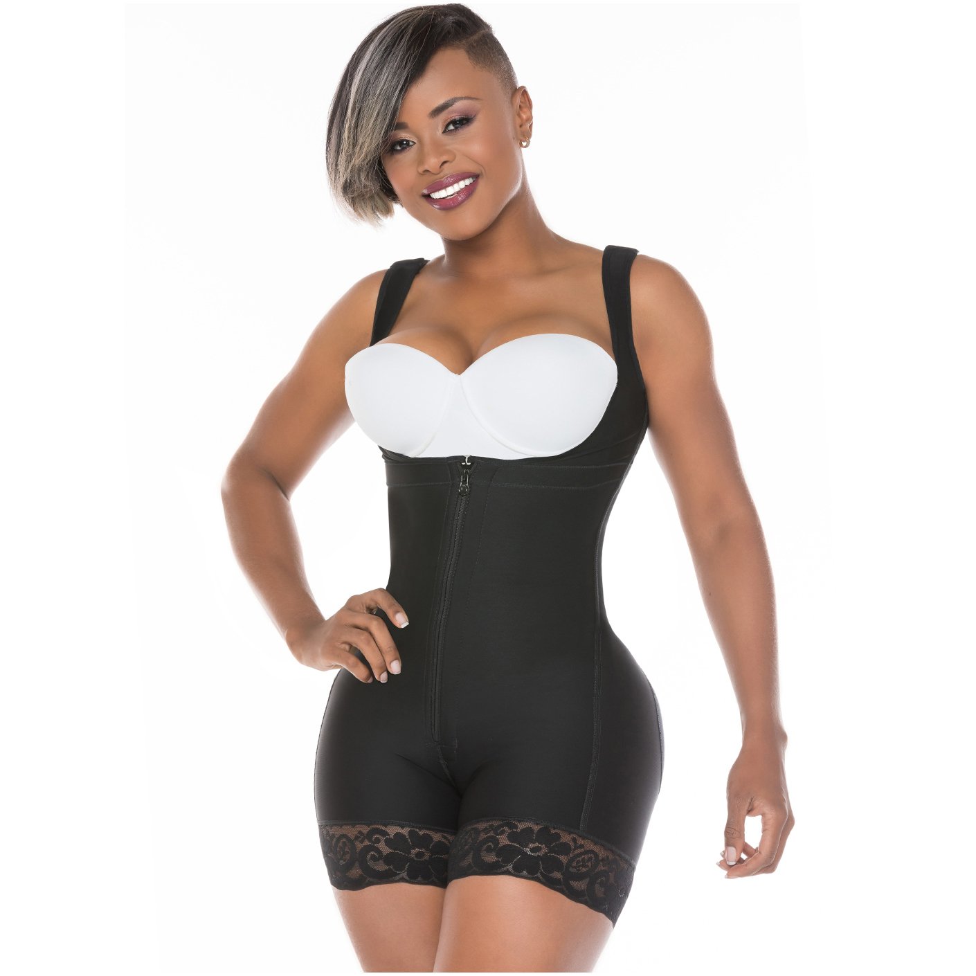 Contour Waist Butt Lifter Firm Compression Bodysuit