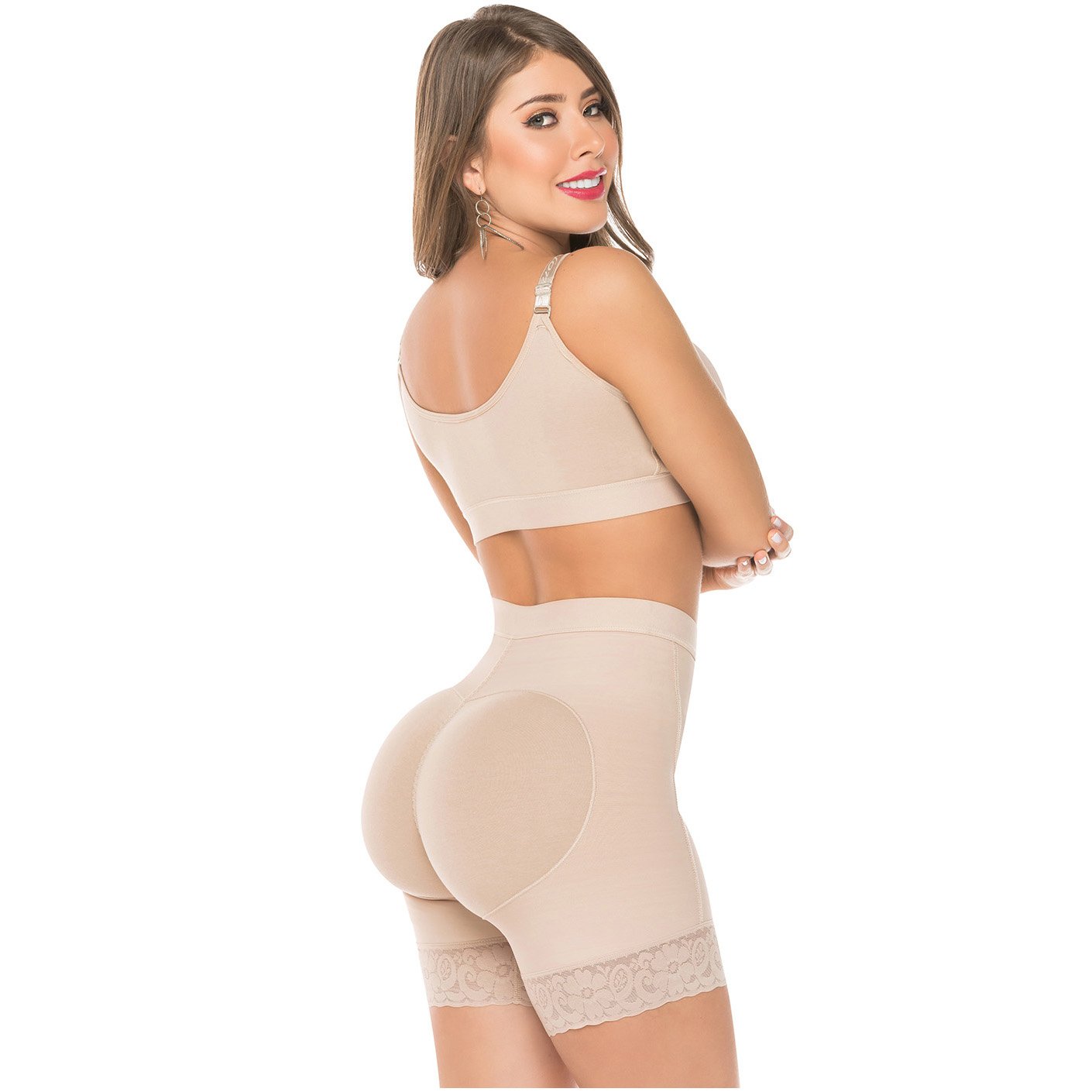 Mid-thigh Butt Lifter Compression Slimmer Panties