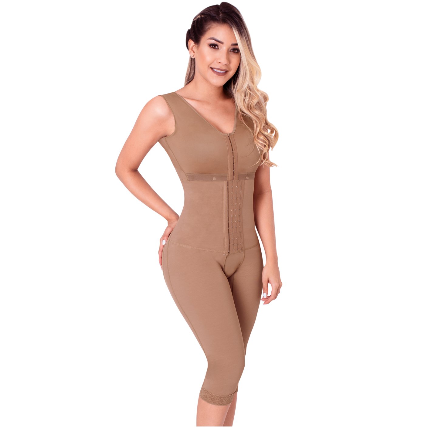 Front Hooks Full Body Shapewear Faja