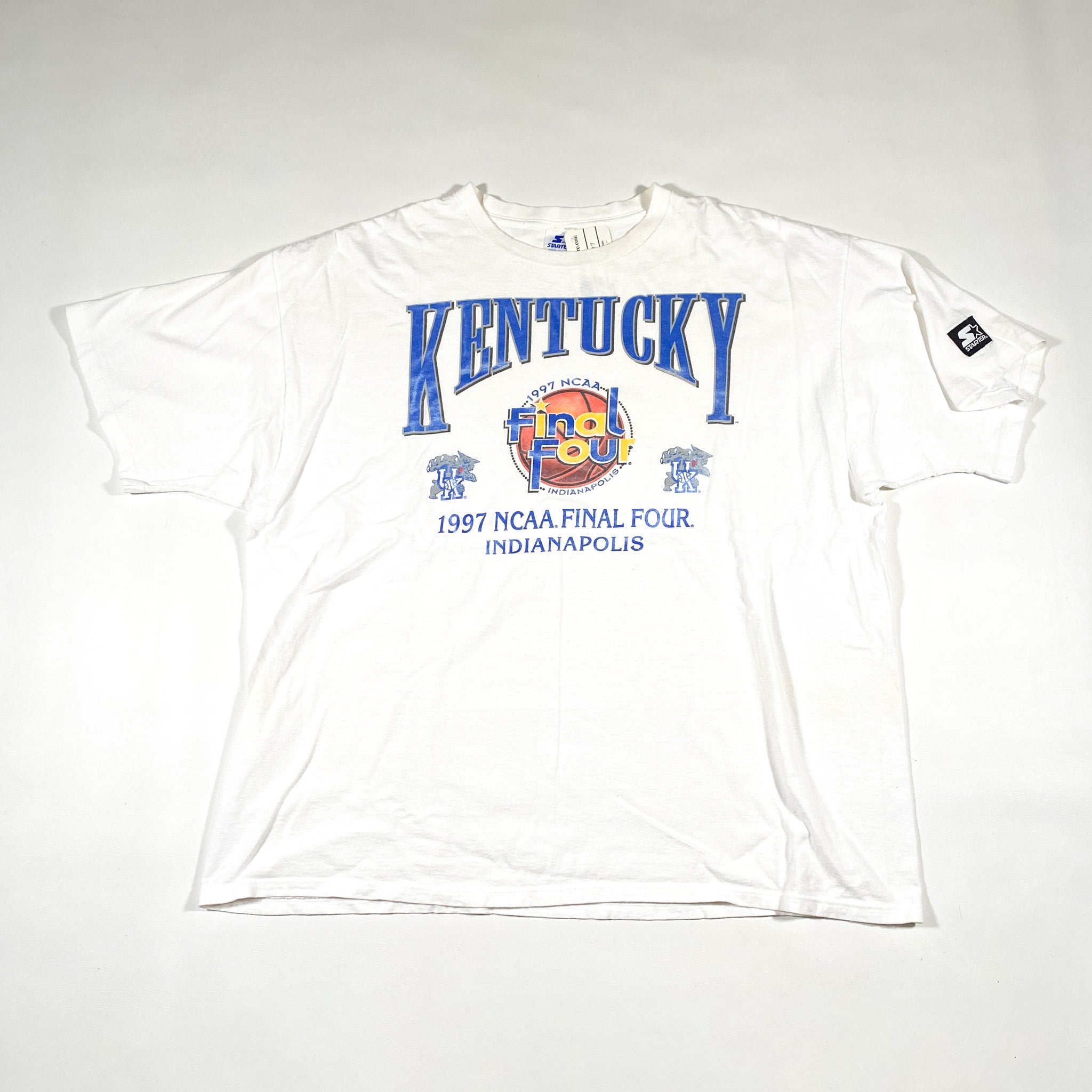 Vintage 1997 Kentucky Final Four NCAA Starter T-Shirt
