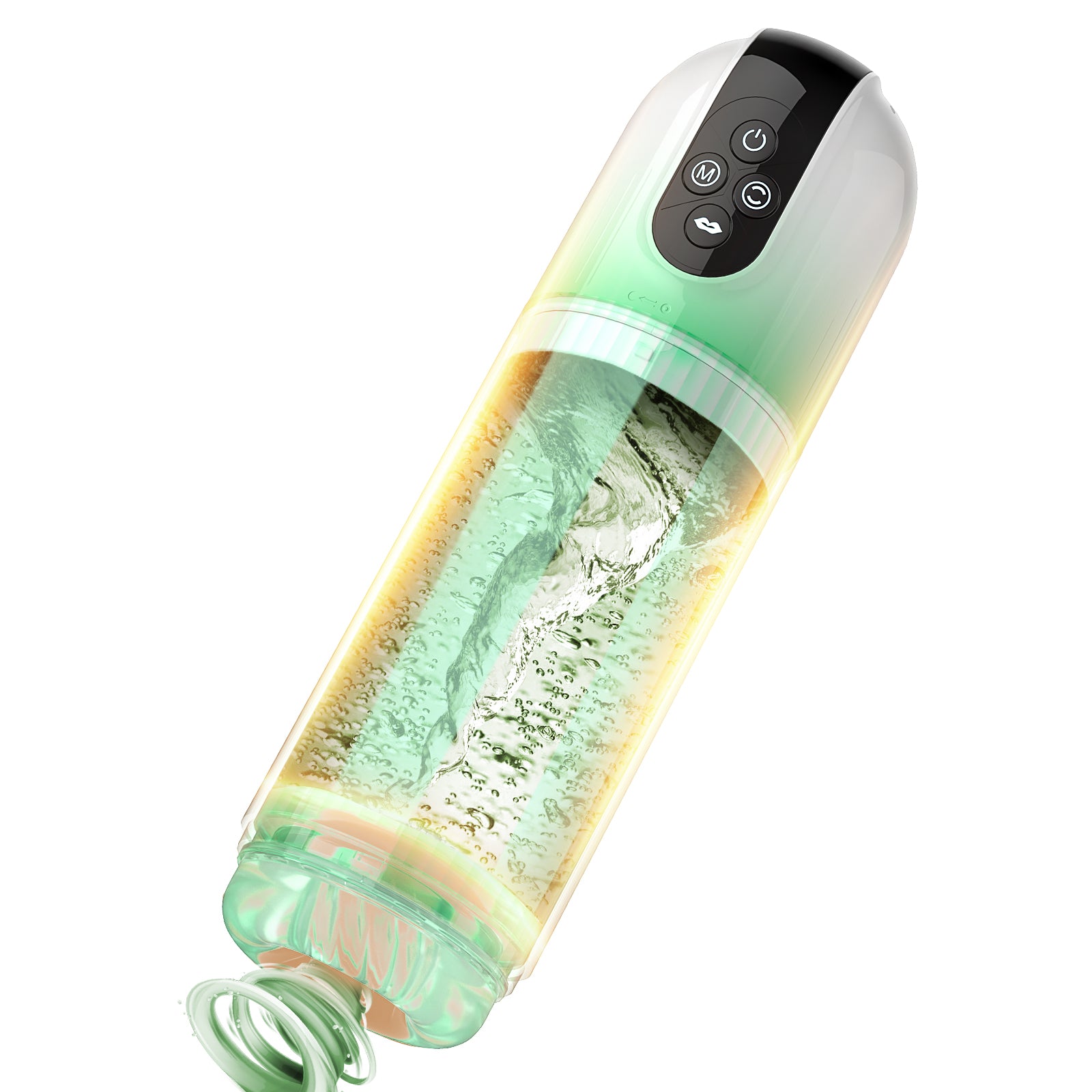 Aierle Masturbation cup for men rotating sucking water bath penis male adult toys2