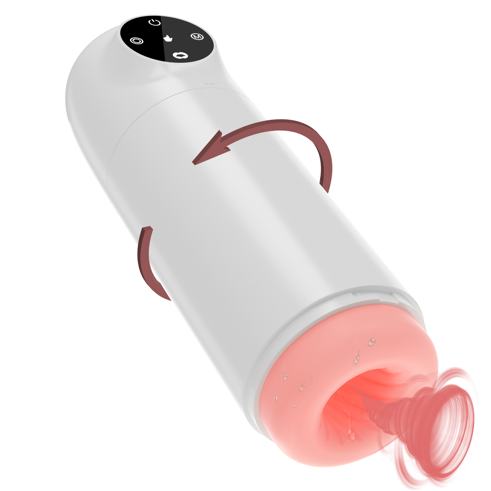 Aierle Shower masturbation suck penis in mouth stimulates the penis and glans voice heating cup2