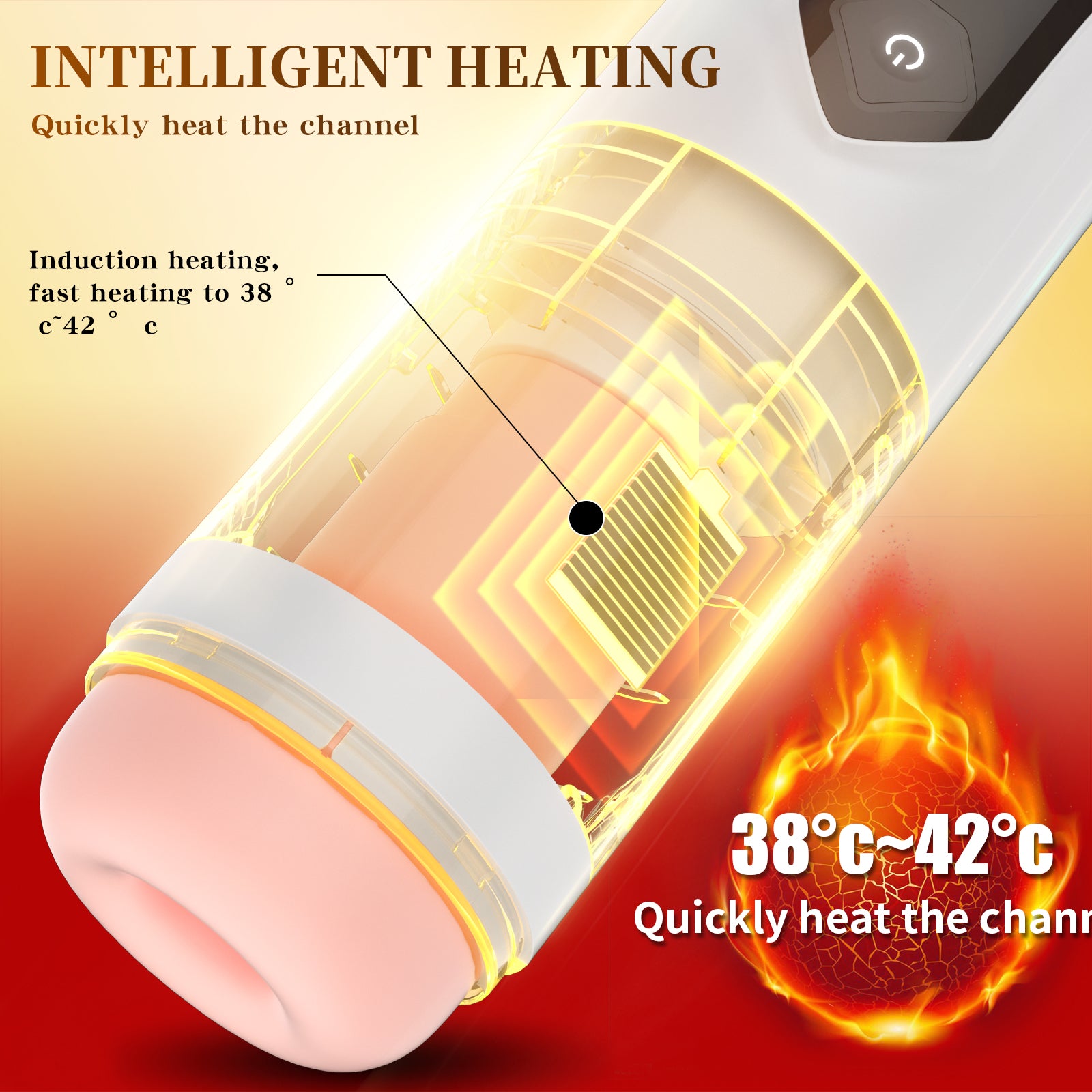 Aierle Thrusting stimulates the penis and glans voice heating masturbation for man 7