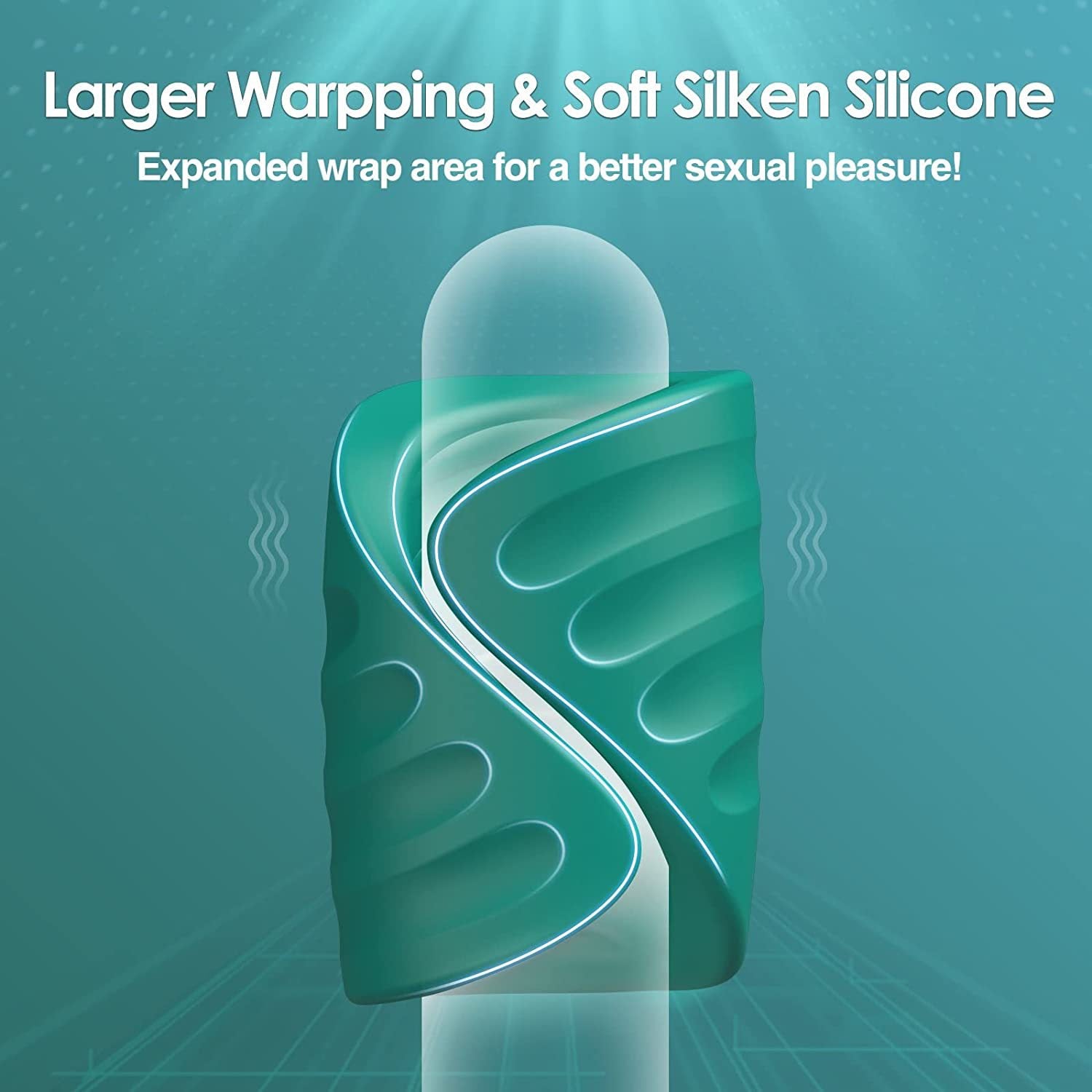 Gush App Long Distance Control Handsfree Glans Massager-5