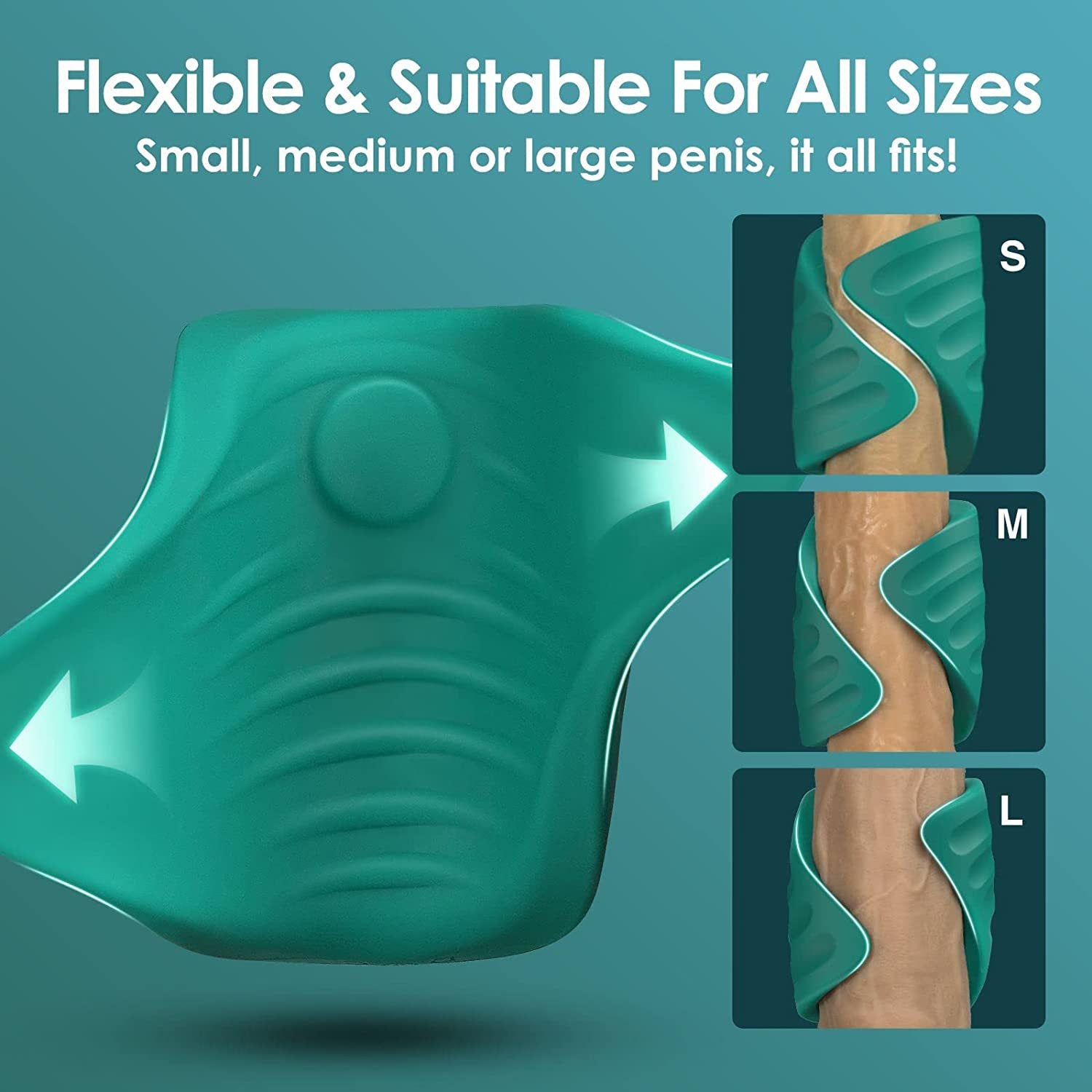 Gush App Long Distance Control Handsfree Glans Massager-6